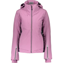 classic fit design women polyester ski jacket for waterproof